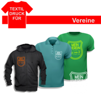 Vereine TEXTIL DRUCK FÜR